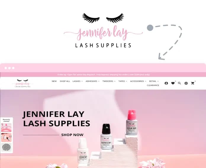 Jennifer Lay Lash Supplies