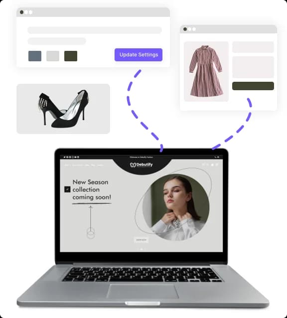 Debutify customize store