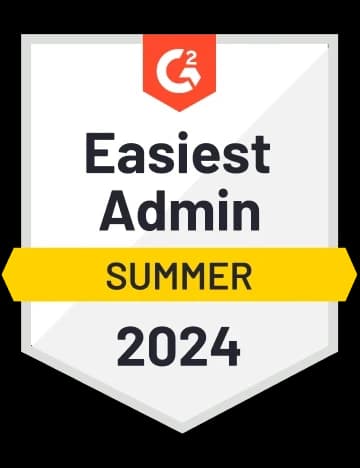 G2 award badge for Debutify