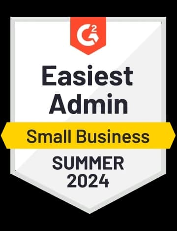 G2 award badge for Debutify