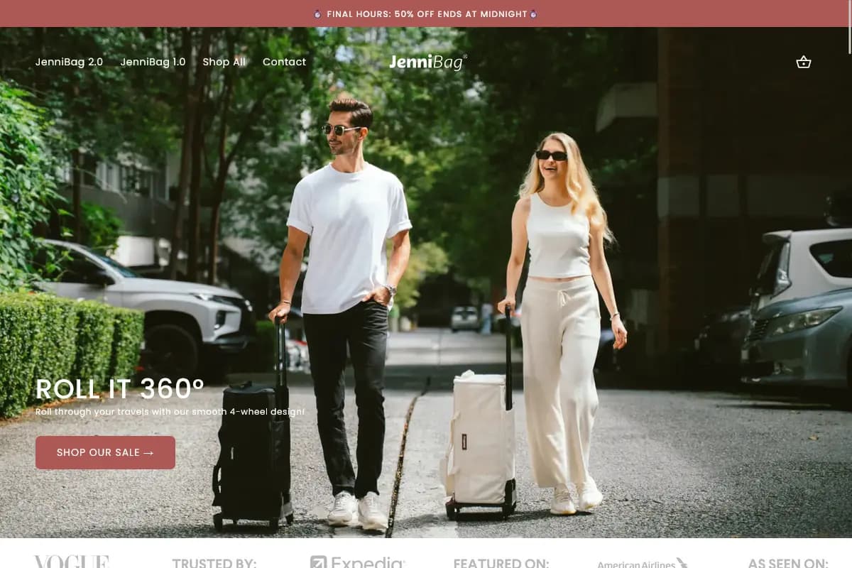 JenniBag storefront