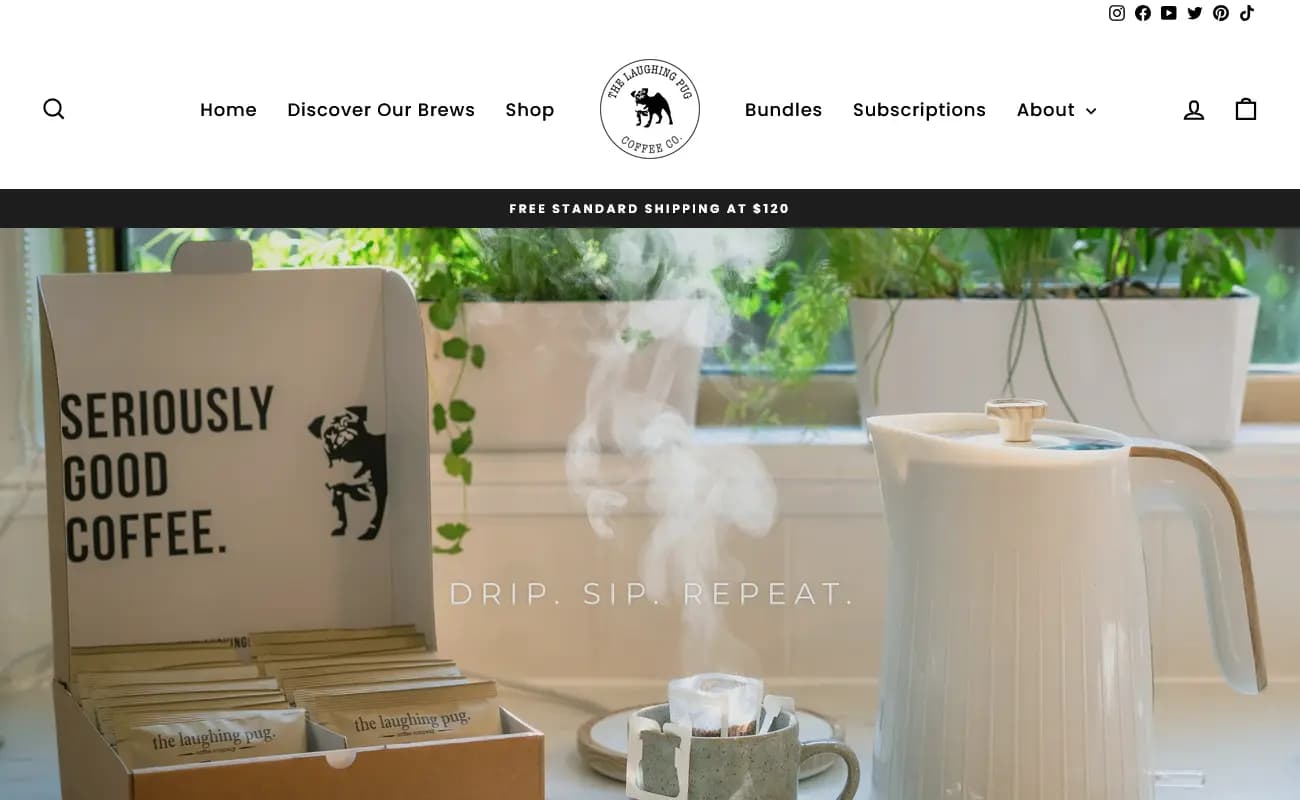 Laughing Pug Australia storefront