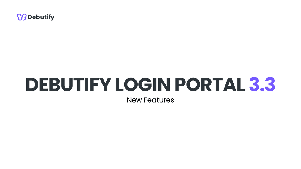 Debutify Login Portal 3.3