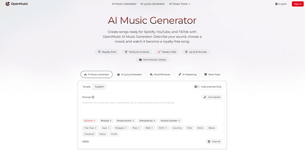 Free AI Music Video Generator