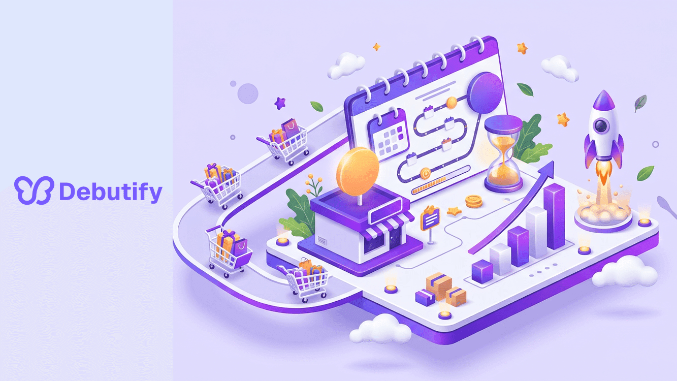 Black Friday Cyber Monday 2026 planning board with dates and Shopify store