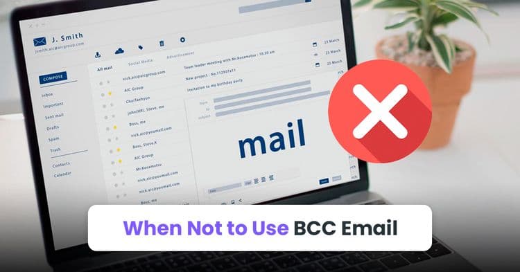 When Not to Use BCC Email