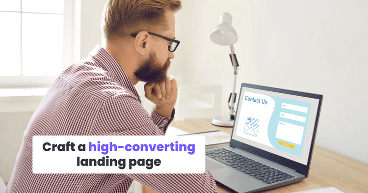 Craft a high-converting landing page