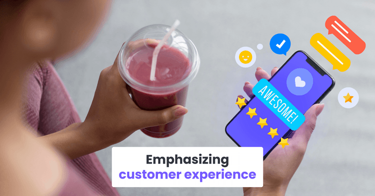 Emphasizing customer experience