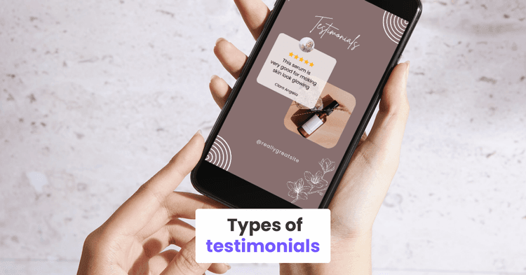 Types of testimonials