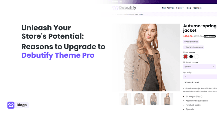 Reasons to Upgrade to Debutify Theme Pro