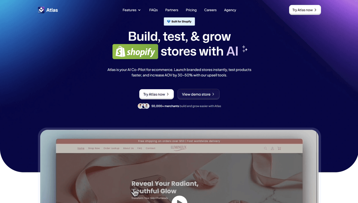 Atlas Store Builder