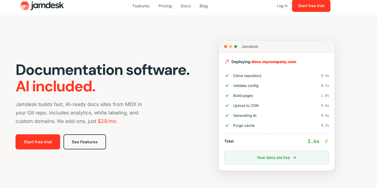 Jamdesk