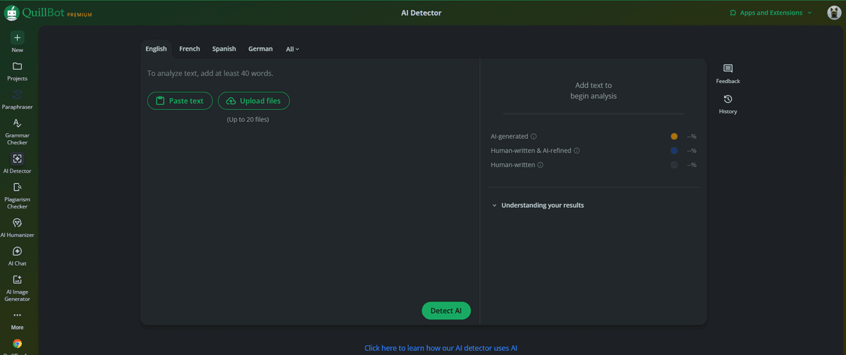 Quillbot AI Detector