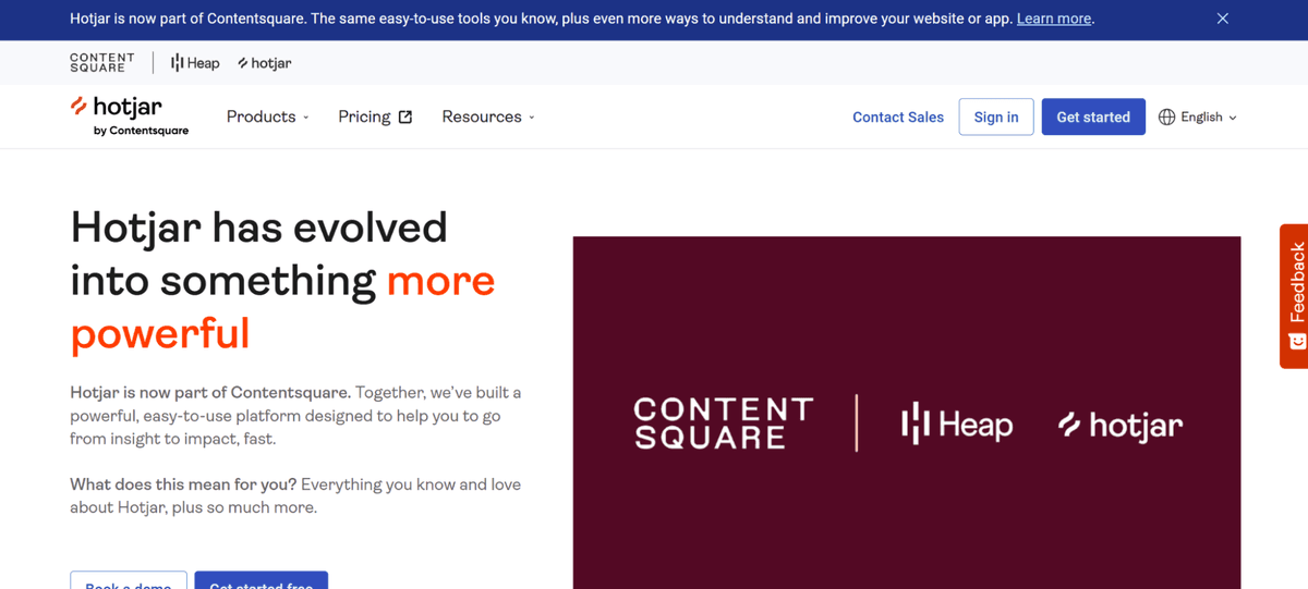 Runner-Up Hotjar