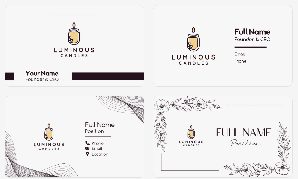 business card