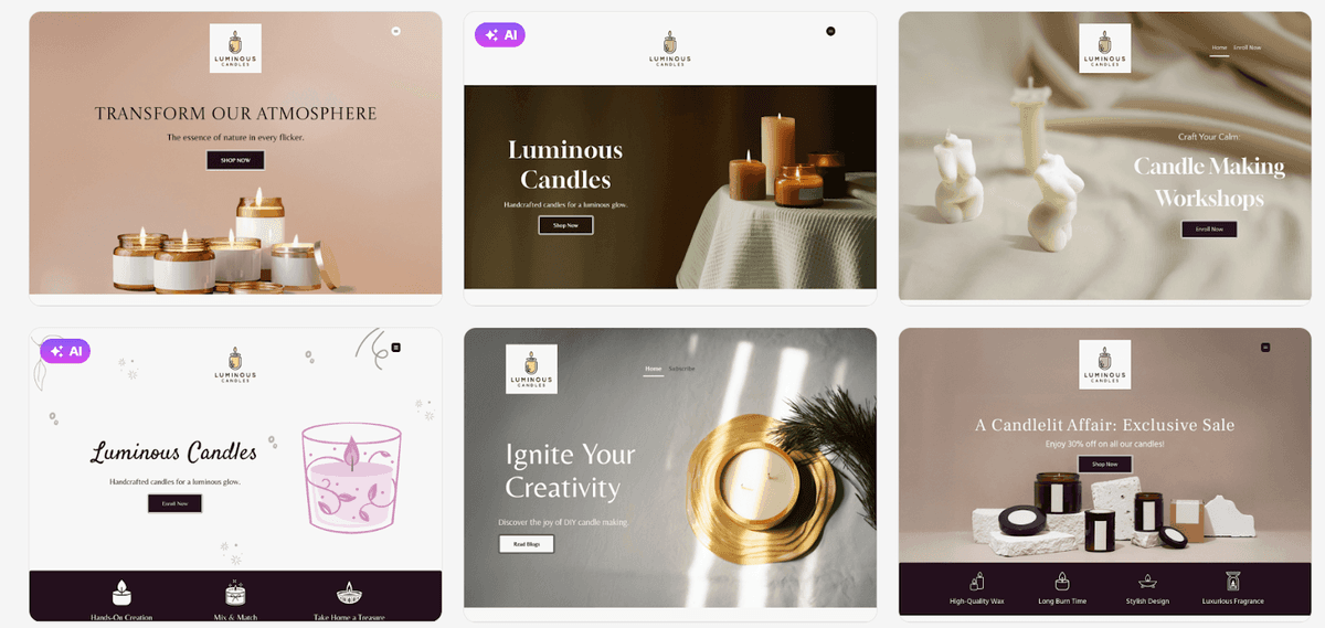 create a website