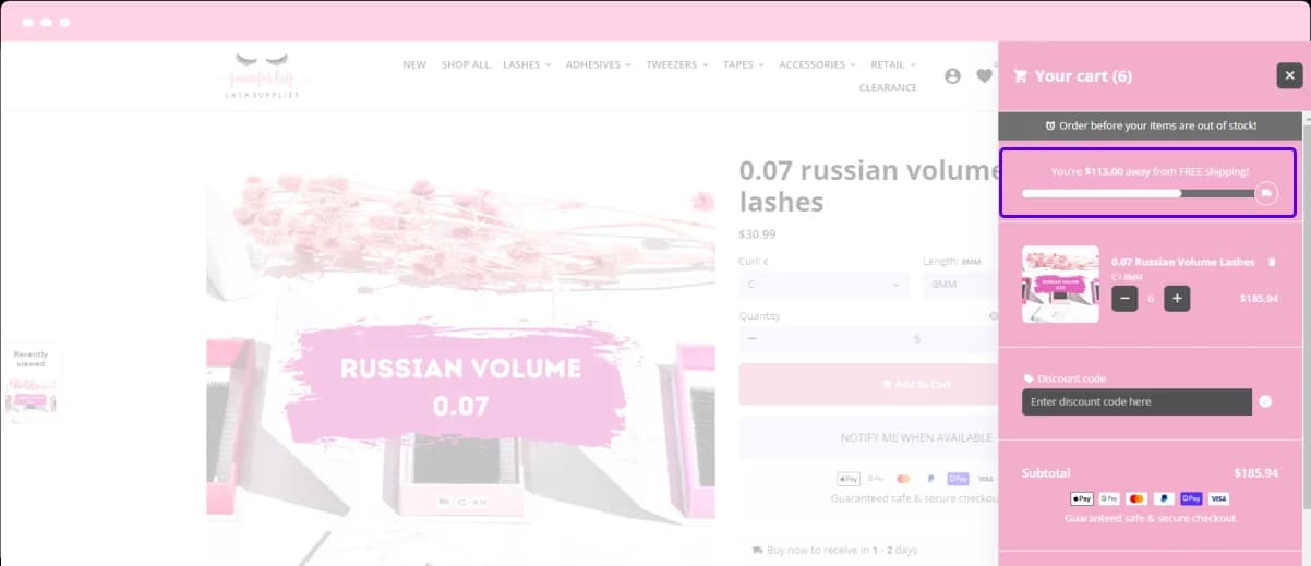 Jennifer Lay cart goal