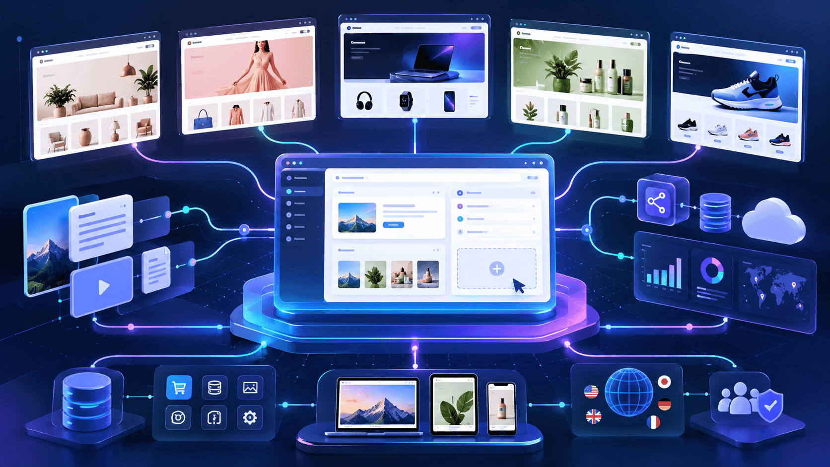 Neon Headless Commerce Ecosystem