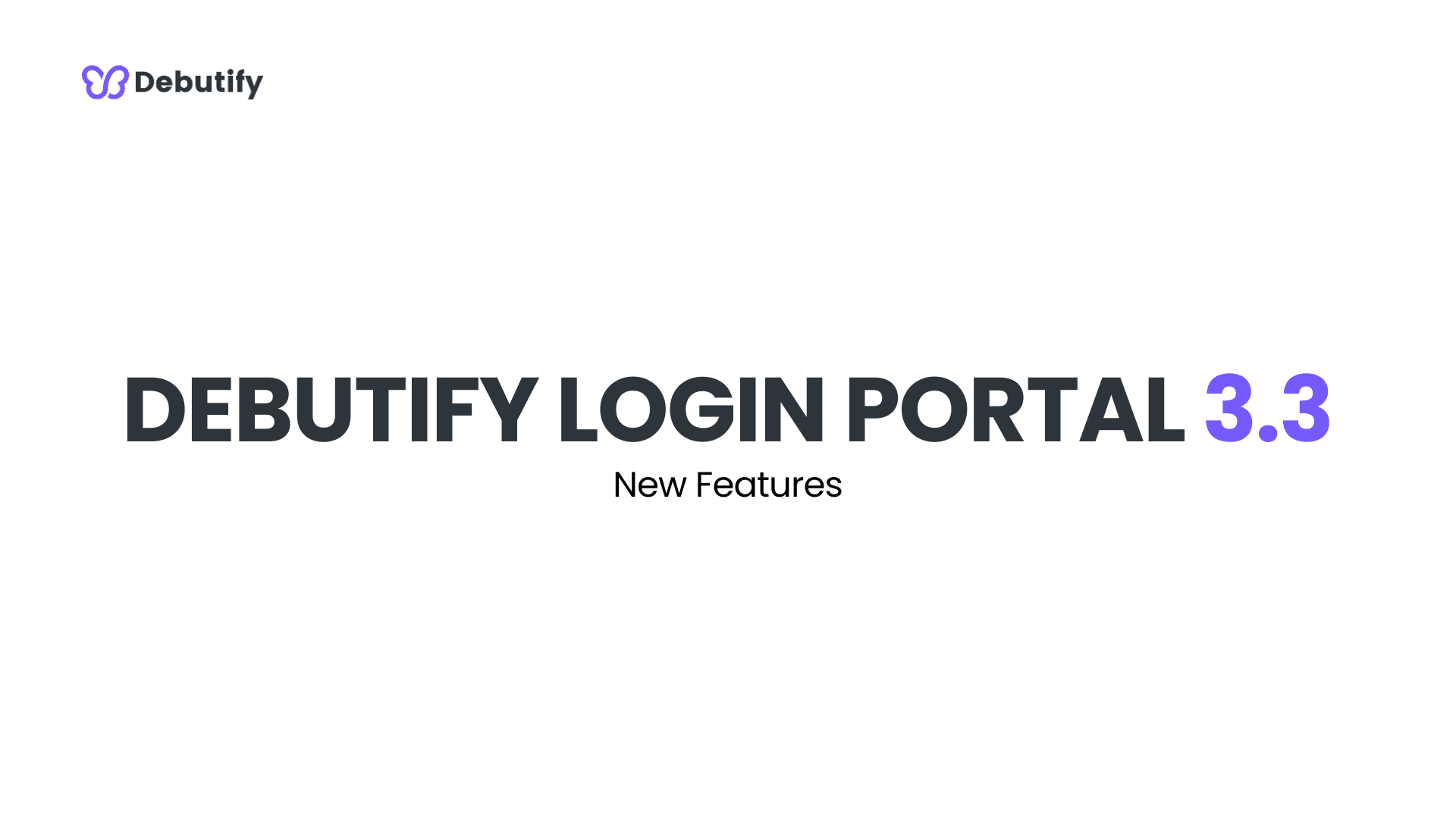 Debutify Login Portal 3.3