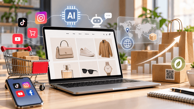 Ecommerce Growth Workspace with AI and Shipping