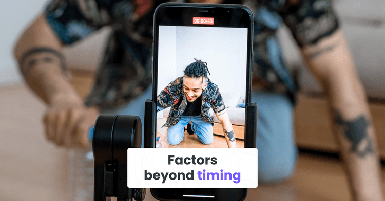 Factors beyond timing