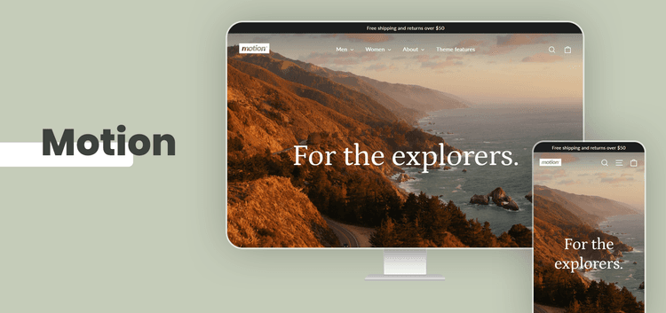 Motion theme