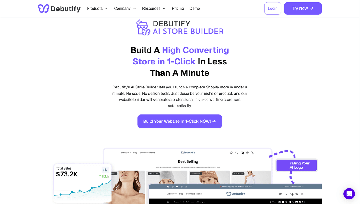AI Store Building Capabilities