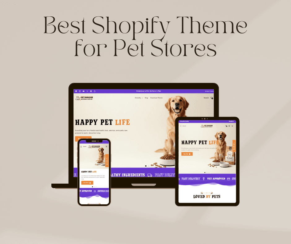 Best Shopify Theme for Pet Stores
