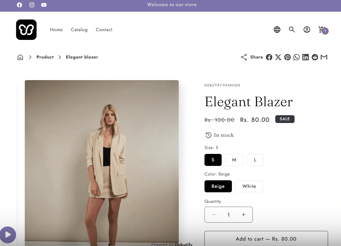 Inventory Quantity Display