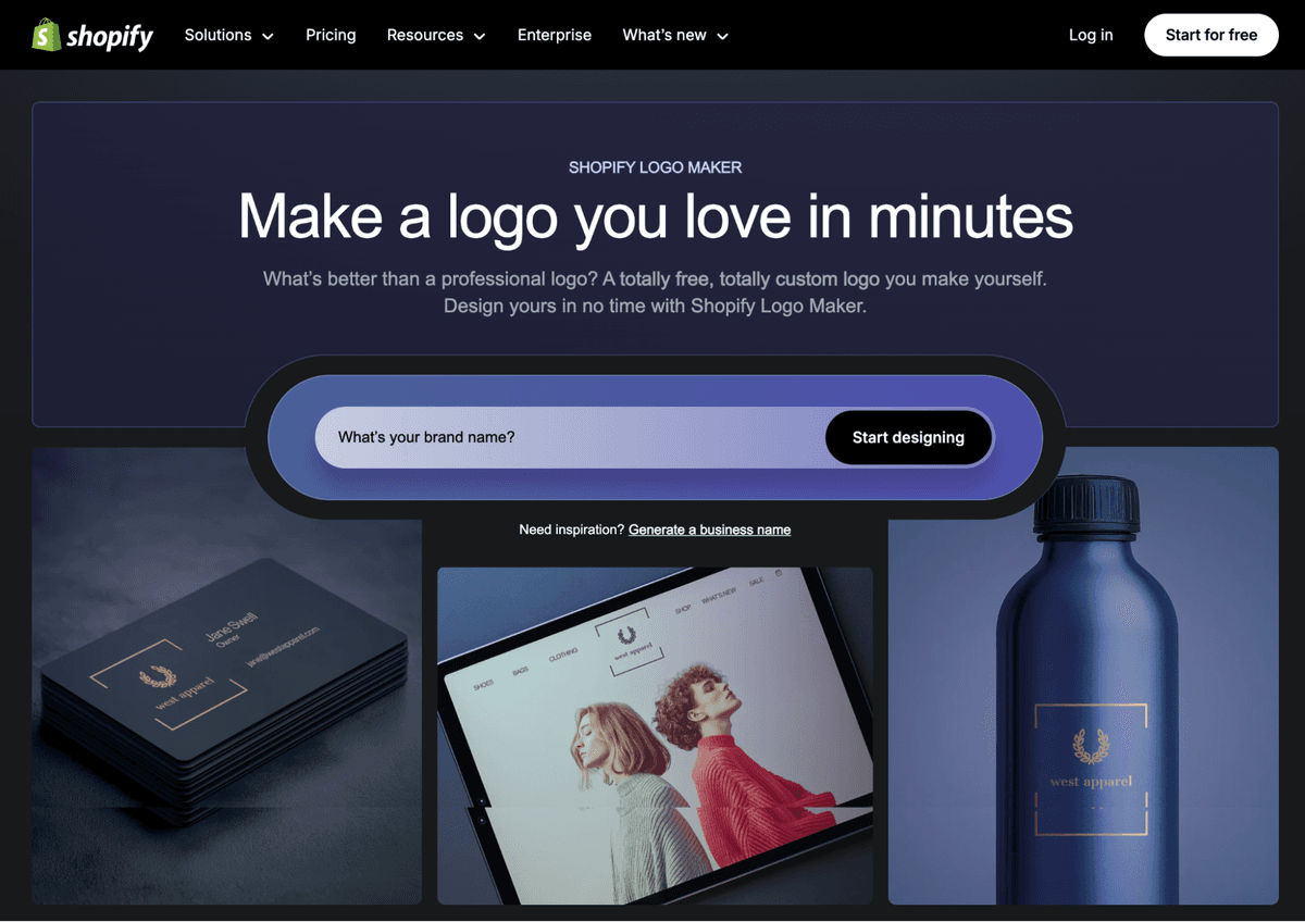 Shopify Logo Maker