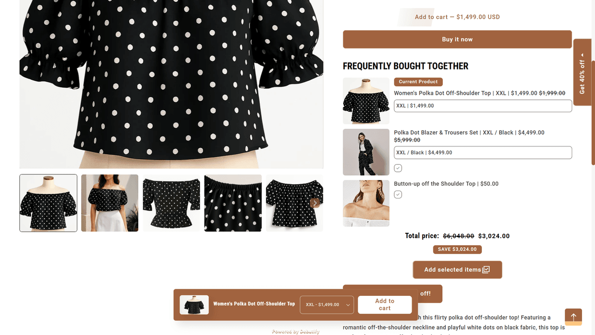 Sticky Add to Cart