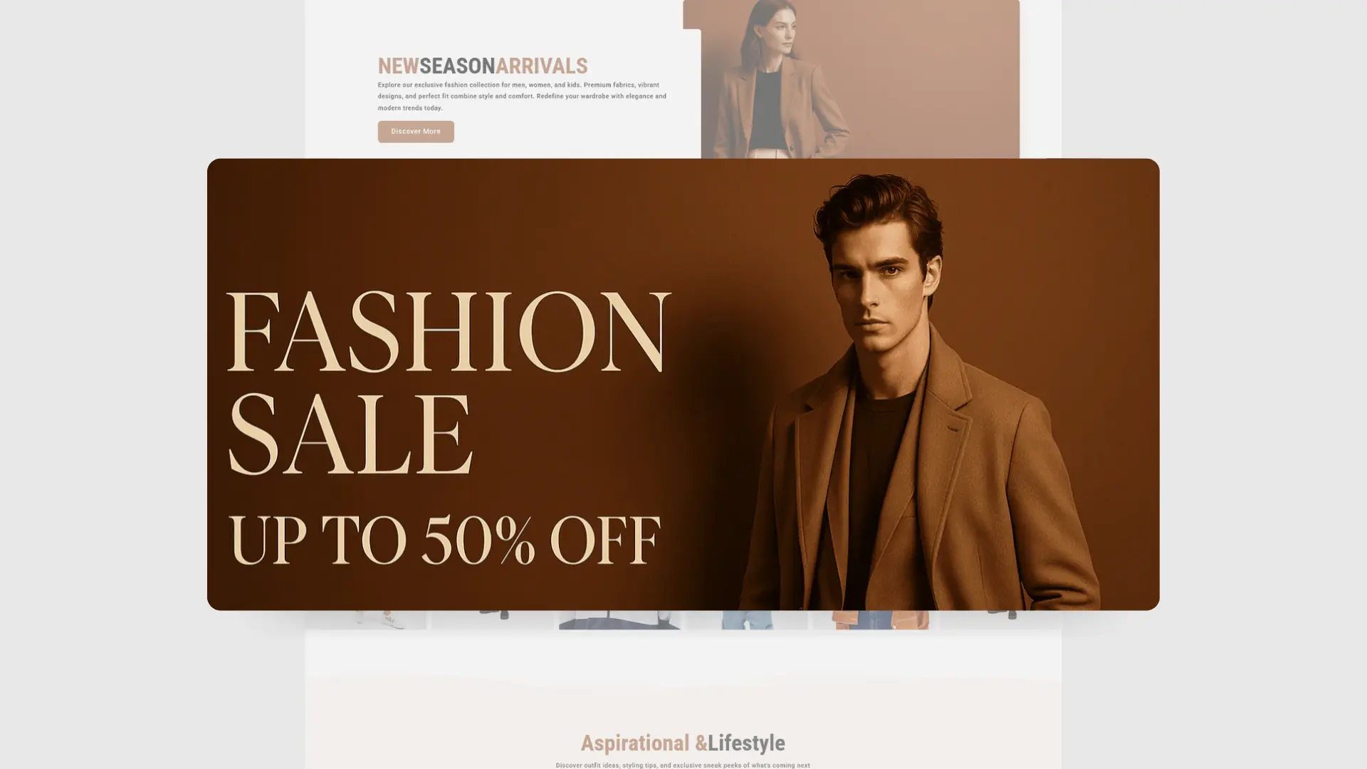 Target - promote - sell more with Promotion Banner