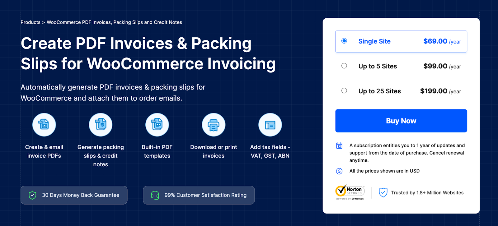 WooCommerce PDF Invoices